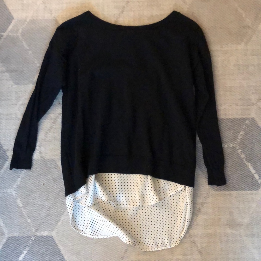 Ann Taylor Navy Sweater